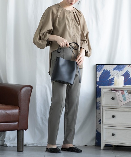 aimoha（アイモハ）の「ボリューム袖ブラウス (SS)（シャツ/ブラウス・レディース・ベージュ/ホワイト・LARGE/MEDIUM）」の20枚目の写真