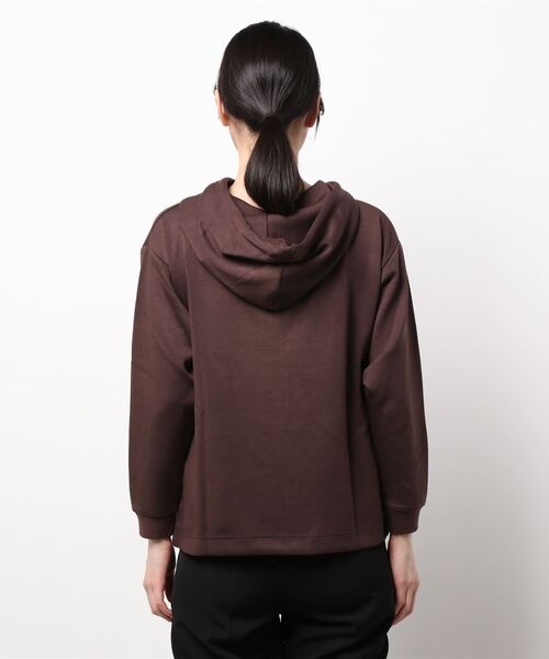 Grand PARK(グランドパーク)の「スポンジパーカー(パーカー・レディース・カーキ/チャコールグレー/ネイビー/トップグレー・FREE)」の5枚目の写真