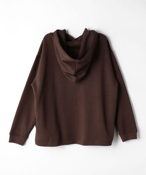 Grand PARK(グランドパーク)の「スポンジパーカー(パーカー・レディース・カーキ/チャコールグレー/ネイビー/トップグレー・FREE)」の11枚目の写真