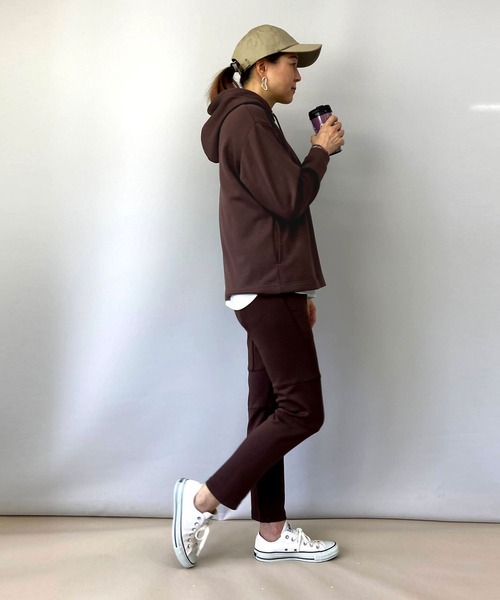 Grand PARK(グランドパーク)の「スポンジパーカー(パーカー・レディース・カーキ/チャコールグレー/ネイビー/トップグレー・FREE)」の20枚目の写真