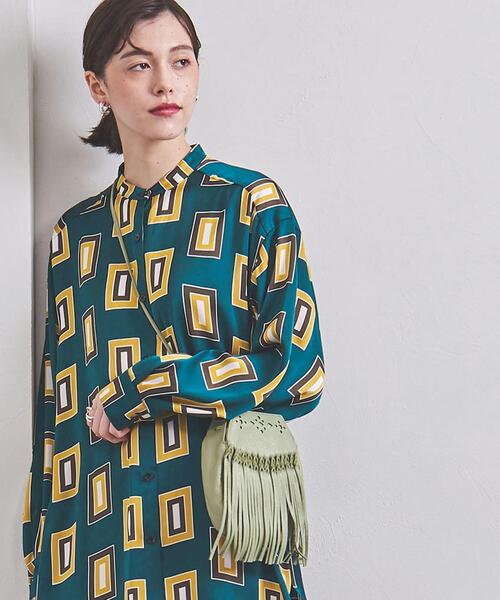 NOMADIS(ノマディス)の「<NOMADIS(ノマディス)>ME ショルダーバッグ(ショルダーバッグ・レディース・ライトグレー/オリーブ・FREE)」の2枚目の写真