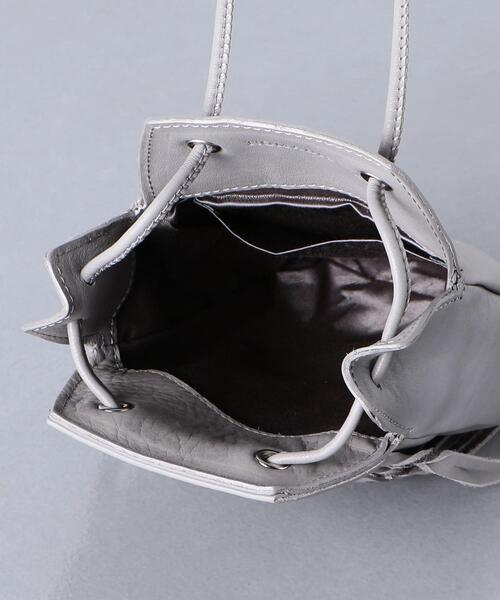 NOMADIS(ノマディス)の「<NOMADIS(ノマディス)>ME ショルダーバッグ(ショルダーバッグ・レディース・ライトグレー/オリーブ・FREE)」の4枚目の写真
