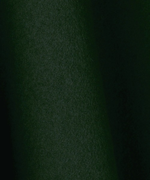 GALLEGO DESPORTES（ギャレゴデスポート）の「【GALLEGO DESPORTES】1ボタンビッグコート ウール WOMEN（ステンカラーコート・レディース・ネイビー/ダークグリーン・SMALL）」の15枚目の写真