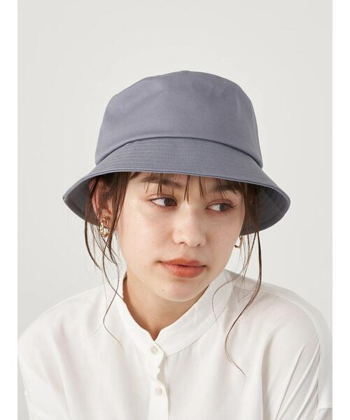 earth music&ecology（アースミュージックアンドエコロジー）の「ツイルバケットハット  ＊（ハット・レディース・グレー/ブラック/ベージュ・FREE）」の21枚目の写真
