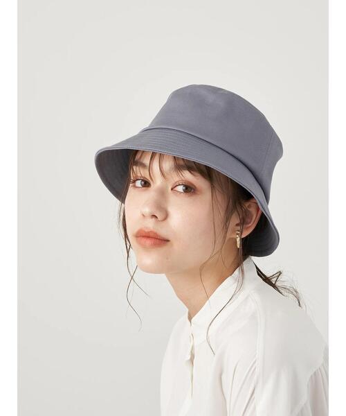 earth music&ecology（アースミュージックアンドエコロジー）の「ツイルバケットハット  ＊（ハット・レディース・グレー/ブラック/ベージュ・FREE）」の18枚目の写真