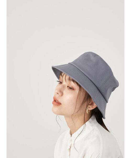 earth music&ecology（アースミュージックアンドエコロジー）の「ツイルバケットハット  ＊（ハット・レディース・グレー/ブラック/ベージュ・FREE）」の17枚目の写真