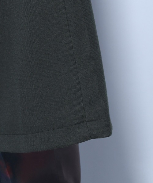 HARE(ハレ)の「ビッグステンカラーコート(HARE)(ステンカラーコート・メンズ・ブラウン/ブラック/グレー・MEDIUM/SMALL)」の15枚目の写真