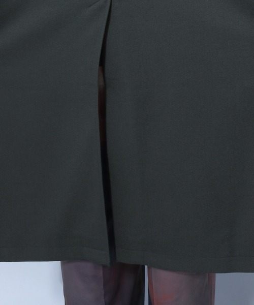 HARE(ハレ)の「ビッグステンカラーコート(HARE)(ステンカラーコート・メンズ・ブラウン/ブラック/グレー・MEDIUM/SMALL)」の17枚目の写真