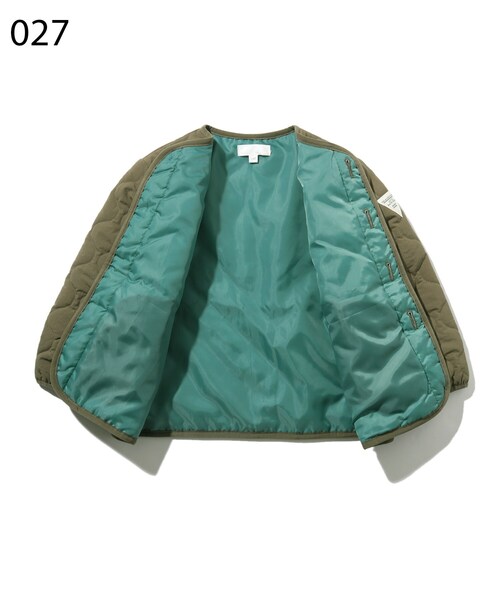SHOO・LA・RUE(シューラルー)の「◆【90-150cm】薄中綿キルトジャケット(その他アウター・キッズ・ベージュ/カーキ・11/10/12/15 /13/14/09)」の8枚目の写真