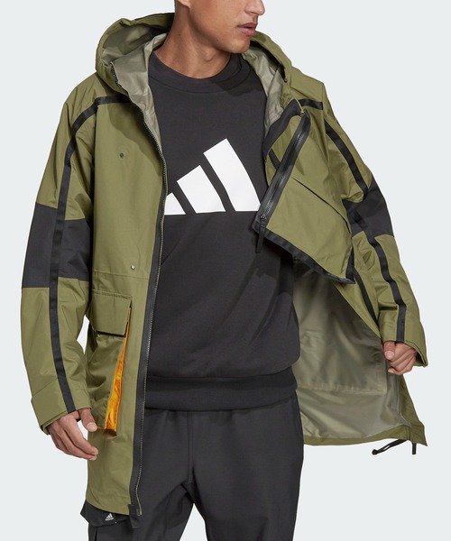 adidas（アディダス）の「Xploric RAIN. RDY パーカー