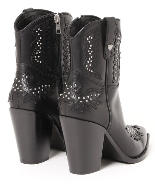 ASH(アッシュ)の「WEB限定【BEVERLY】ウエスタンショートブーツ(ブーツ・レディース・ブラック・38/36/37)」の10枚目の写真