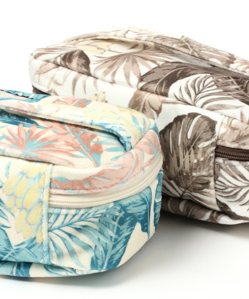 BAYFLOW（ベイフロー）の「[HanaLoa]バニティアサポーチ（ポーチ・レディース・ブラウン/ナチュラル・0）」の5枚目の写真