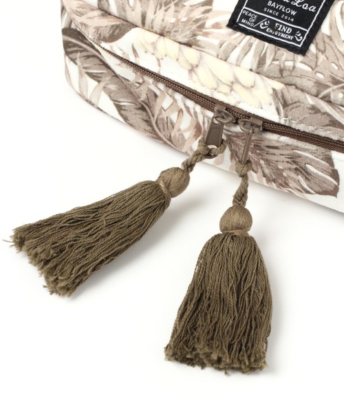 BAYFLOW（ベイフロー）の「[HanaLoa]バニティアサポーチ（ポーチ・レディース・ブラウン/ナチュラル・0）」の13枚目の写真