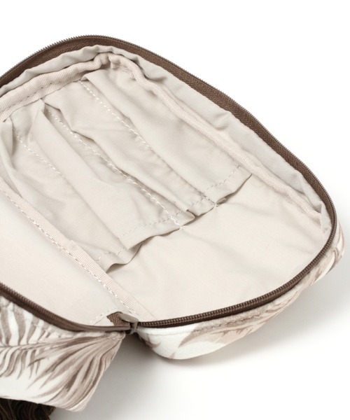 BAYFLOW（ベイフロー）の「[HanaLoa]バニティアサポーチ（ポーチ・レディース・ブラウン/ナチュラル・0）」の10枚目の写真