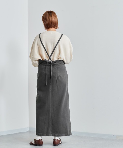 cepo（セポ）の「デニムキャミワンピース（ワンピース・レディース・チャコールグレー/ネイビー・M）」の14枚目の写真