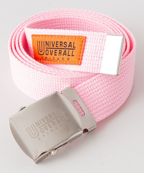 UNIVERSAL OVERALL(ユニバーサルオーバーオール)の「【UNIVERSAL OVERALL/ユニバーサルオーバーオール】ブランドロゴ刻印 ユニセックス GIロング ガチャベルト(ベルト・メンズ・ブラウン系その他/オフホワイト/ブラック/ネイビー/レッド/グレー/ピンク/イエロー/ブルー/グリーン・FREE)」の9枚目の写真