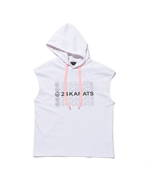 24karats（トゥウェンティーフォーカラッツ）の「24 Icons Hoodie NS（パーカー・メンズ・レッド/ホワイト/ブラック・MEDIUM/SMALL）」の16枚目の写真