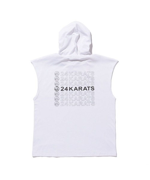 24karats（トゥウェンティーフォーカラッツ）の「24 Icons Hoodie NS（パーカー・メンズ・レッド/ホワイト/ブラック・MEDIUM/SMALL）」の11枚目の写真
