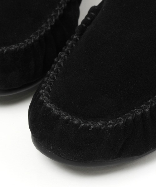 studio CLIP（スタディオクリップ）の「クッション撥水モカシン（モカシン/デッキシューズ・レディース・ブラック/ベージュ・MEDIUM/LARGE）」の15枚目の写真