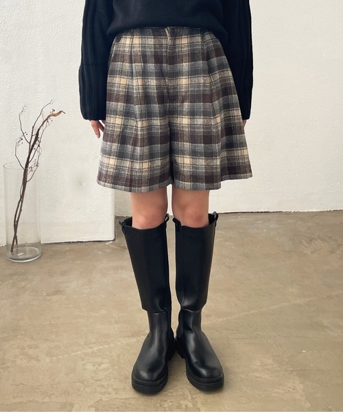 Shelly island（シェリーアイランド）の「ショートパンツ（その他パンツ・レディース・ブラック/ブラウン/その他1・M）」の11枚目の写真