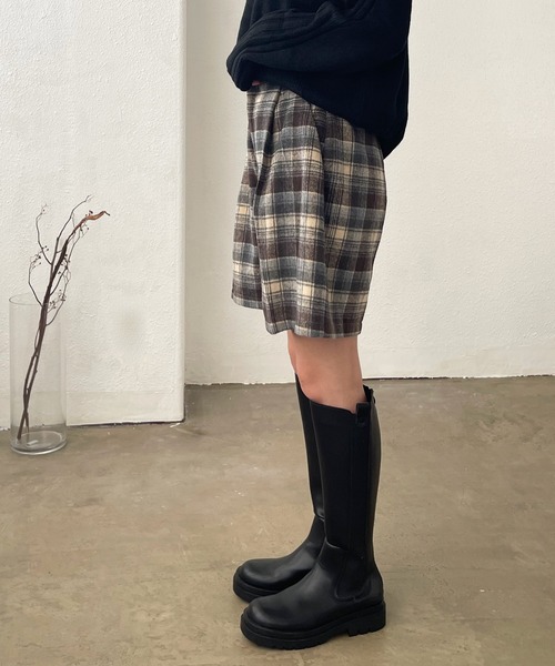 Shelly island（シェリーアイランド）の「ショートパンツ（その他パンツ・レディース・ブラック/ブラウン/その他1・M）」の14枚目の写真