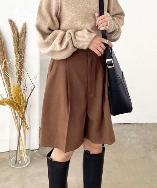 Shelly island（シェリーアイランド）の「ショートパンツ（その他パンツ・レディース・ブラック/ブラウン/その他1・M）」の22枚目の写真