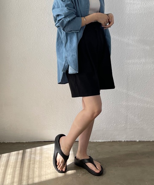 Shelly island（シェリーアイランド）の「ショートパンツ（その他パンツ・レディース・ブラック/ブラウン/その他1・M）」の5枚目の写真