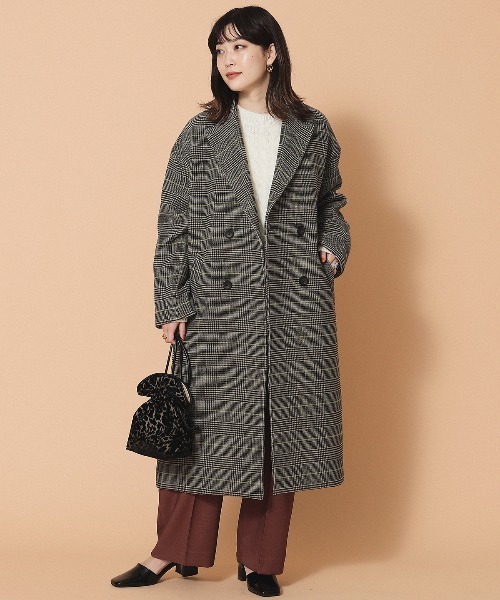 Ray BEAMS(レイビームス)の「Ray BEAMS / ケーブル キリカエ クルーネック ニット(ニット/セーター・レディース・オフホワイト/ライトブルー・ONE SIZE)」の22枚目の写真