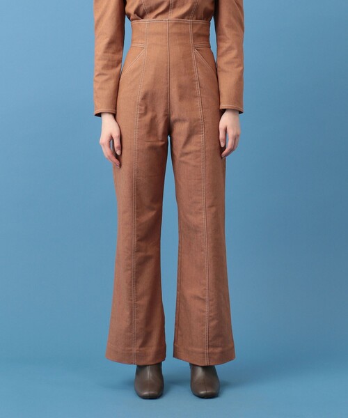 ME COUTURE（ミークチュール）の「セパレートオールインワン（その他パンツ・レディース・ブラウン/インディゴブルー・0/1）」の17枚目の写真