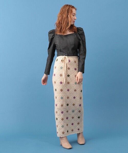 ME COUTURE（ミークチュール）の「セパレートオールインワン（その他パンツ・レディース・ブラウン/インディゴブルー・0/1）」の12枚目の写真