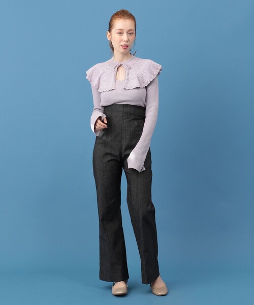 ME COUTURE（ミークチュール）の「セパレートオールインワン（その他パンツ・レディース・ブラウン/インディゴブルー・0/1）」の16枚目の写真