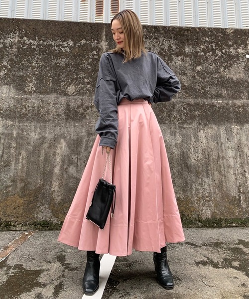 スカート AMERI COLOR BOX PLEATS SKIRT Ameri（アメリ）の「COLOR BOX PLEATS SKIRT（スカート）」 - WEAR