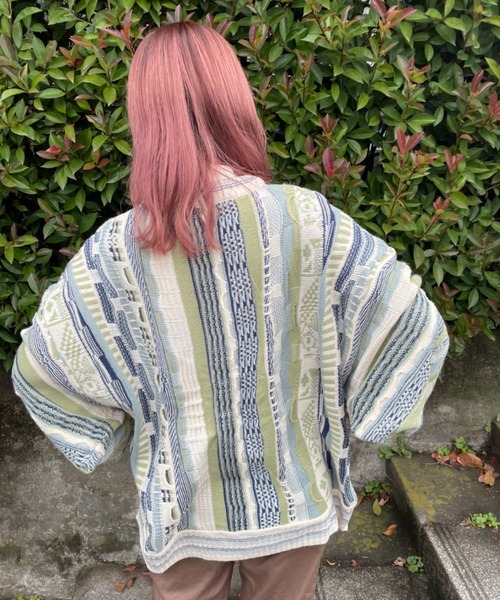 nemne store(ネンネストア)の「紅葉狩りに出かけるクージーフウニット(ニット/セーター・レディース・ブラック/グリーン/アイボリー・フリー)」の17枚目の写真