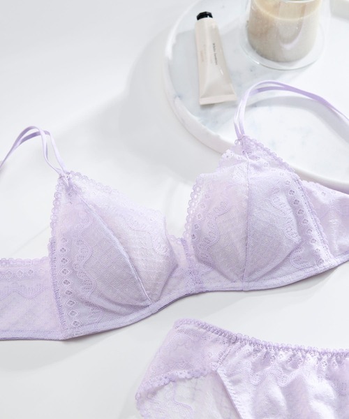 une nana cool（ウンナナクール）の「特別な日以外の364日つけたくなるブラ 364ブラ レース（ブラジャー・レディース・グリーン系その他/ベージュ/ネイビー/パープル/レッド/チョコ/グレー/ブラック/ペールイエロー/コーラル/ライトパープル/オレンジ系その他/アッシュグレー/ワインレッド/ピンクベージュ/ライム/エメラルドブルー/シャーベット/オリーブ/フレッシュイエロー/ダークブラウン/サックスブルー/ミント/サーモンピンク/アイボリー/オレンジ/ピンク系/ダークグリーン/エンジ/ライラック/コバルトブルー・L/M/SS/S/LL）」の19枚目の写真