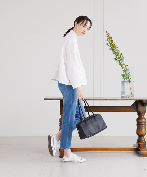 collex（コレックス）の「【Alltid】レザーボストンバッグ（ボストンバッグ・レディース・ブラック・フリー）」の9枚目の写真