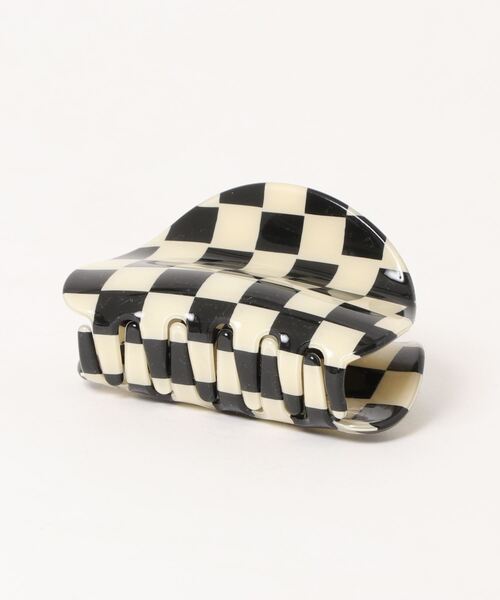 lala Born（ララボーン）の「チェッカーフラッグクリップ（バレッタ/ヘアクリップ・レディース・マルチ・FREE）」の5枚目の写真