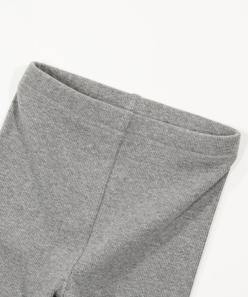 devirock(デビロック)の「メロウリブレギンス(レギンス/スパッツ・キッズ・ブラック/アイボリー/杢グレー/グレー系その他/ヘザーチャコール/グリーン系2・110cm/100cm/120cm/130cm/140cm/150cm/160cm/90cm/80cm)」の10枚目の写真