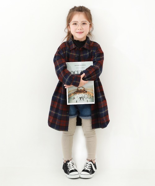 devirock(デビロック)の「メロウリブレギンス(レギンス/スパッツ・キッズ・ブラック/アイボリー/杢グレー/グレー系その他/ヘザーチャコール/グリーン系2・110cm/100cm/120cm/130cm/140cm/150cm/160cm/90cm/80cm)」の16枚目の写真