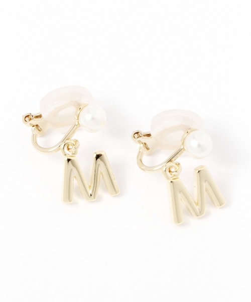 GLOBAL WORK(グローバルワーク)の「イニシャルイヤリング/260119(イヤリング・レディース・ゴールド/イエロー/ライトイエロー/ゴールド系その他/イエロー系その他3/イエロー系その他4・FREE)」の3枚目の写真