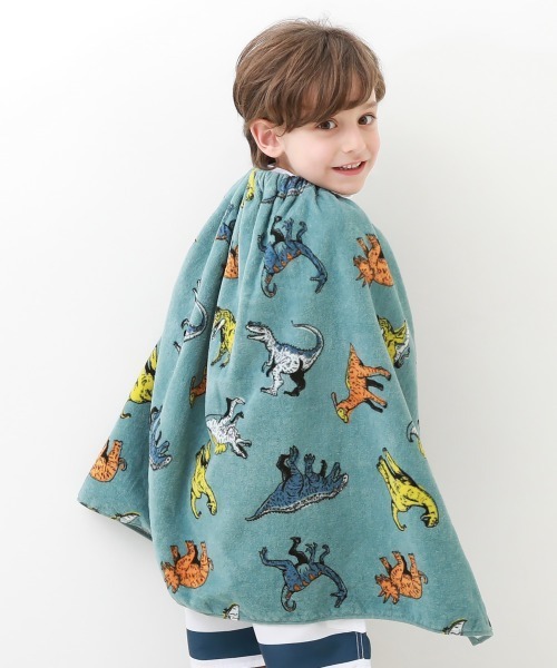 devirock（デビロック）の「ラップタオル 60cm（スイムグッズ・キッズ・ホワイト/ネイビー/カーキ/ブルーグレー/グリーン系その他/ブルー系その他/ブルー系その他2/ブルー系その他3/ブルー系その他4・ONE SIZE）」の7枚目の写真