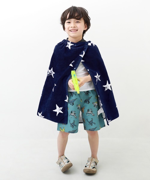 devirock（デビロック）の「ラップタオル 60cm（スイムグッズ・キッズ・ホワイト/ネイビー/カーキ/ブルーグレー/グリーン系その他/ブルー系その他/ブルー系その他2/ブルー系その他3/ブルー系その他4・ONE SIZE）」の13枚目の写真