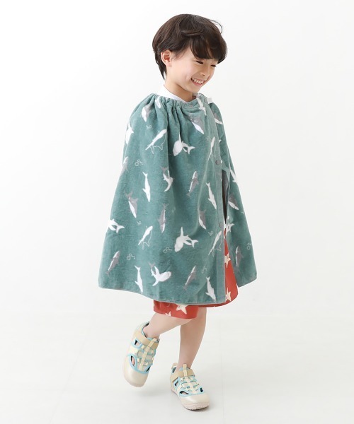 devirock（デビロック）の「ラップタオル 60cm（スイムグッズ・キッズ・ホワイト/ネイビー/カーキ/ブルーグレー/グリーン系その他/ブルー系その他/ブルー系その他2/ブルー系その他3/ブルー系その他4・ONE SIZE）」の14枚目の写真