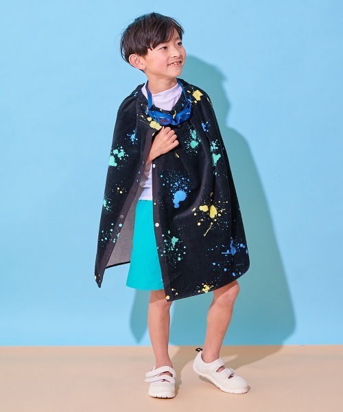 devirock（デビロック）の「ラップタオル 60cm（スイムグッズ・キッズ・ホワイト/ネイビー/カーキ/ブルーグレー/グリーン系その他/ブルー系その他/ブルー系その他2/ブルー系その他3/ブルー系その他4・ONE SIZE）」の15枚目の写真