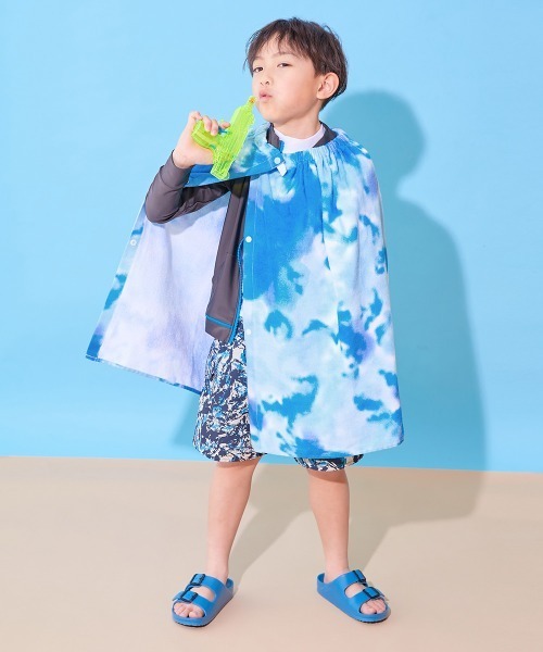 devirock（デビロック）の「ラップタオル 60cm（スイムグッズ・キッズ・ホワイト/ネイビー/カーキ/ブルーグレー/グリーン系その他/ブルー系その他/ブルー系その他2/ブルー系その他3/ブルー系その他4・ONE SIZE）」の16枚目の写真