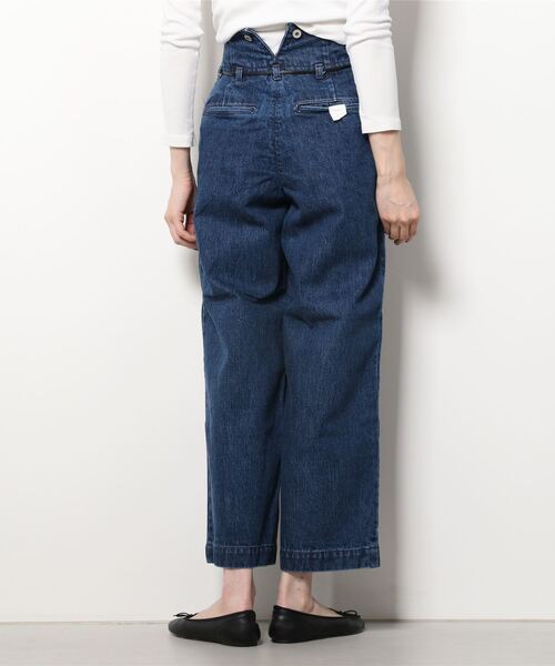PR01.（ピーアールワン）の「brassband 303 HI BACK DENIM PANTS 