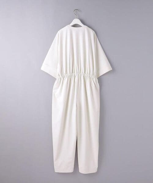 ELIN（エリン）の「＜ELIN（エリン）＞ベルテッド オールインワン（つなぎ/オールインワン・レディース・オフホワイト・38/36）」の7枚目の写真