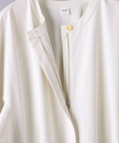 ELIN（エリン）の「＜ELIN（エリン）＞ベルテッド オールインワン（つなぎ/オールインワン・レディース・オフホワイト・38/36）」の12枚目の写真