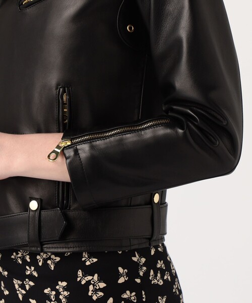 極美品 チンクアンタ トゥモローランド別注 ラムレザー ライダース