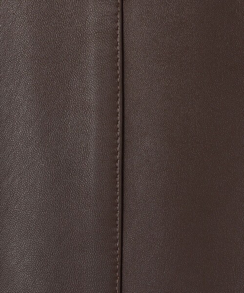 TOMORROWLAND （トゥモローランド）の「【別注】CINQUANTA×TOMORROWLAND ラムレザー ライダースジャケット（ライダースジャケット・レディース・ブラック/ベージュ・38/36）」の20枚目の写真