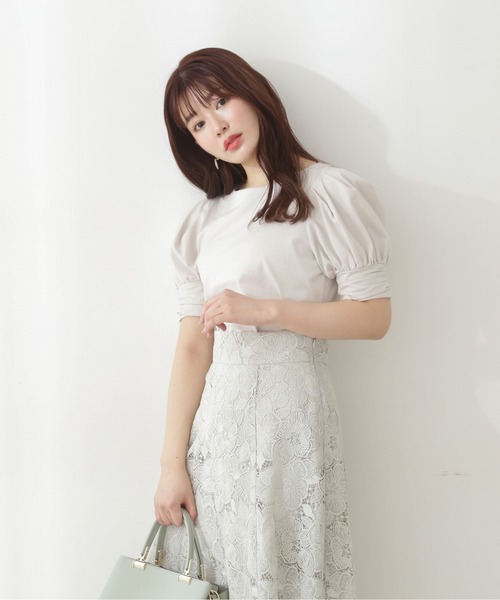 【美品】コムデギャルソン エステル バルーンスリーブ カットソー 0440884031897an_2